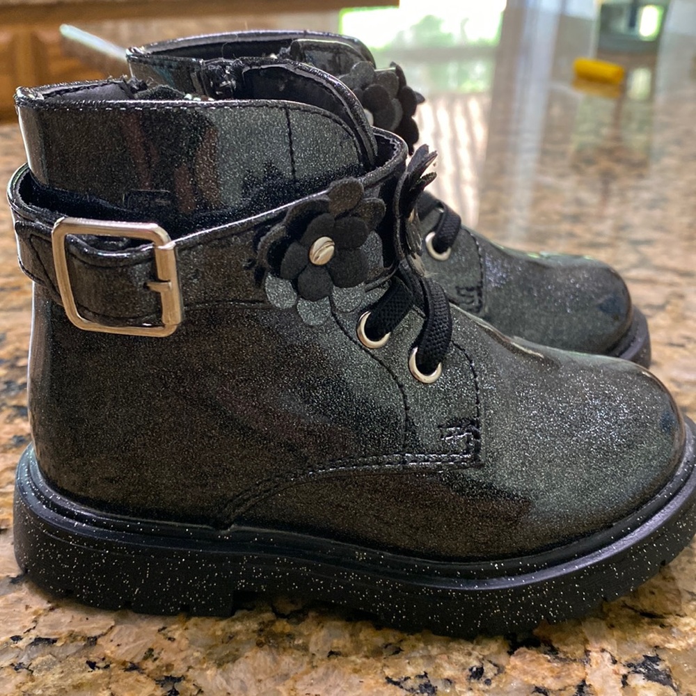 Combat boots toddler girls